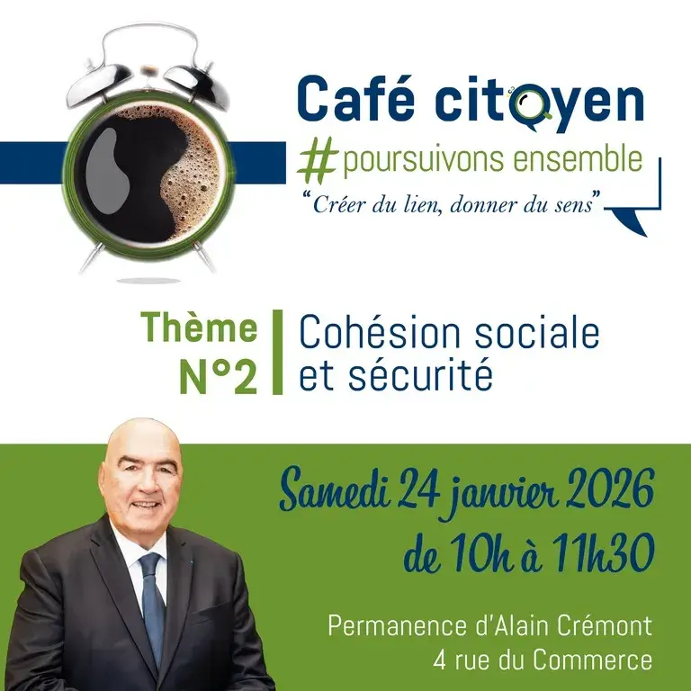 Café Citoyen sur cohésion et sécurité.